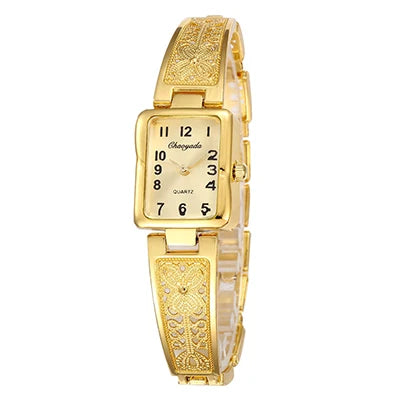2025 Women Watches Top Brand Luxury Wristwatches Ladies Fashion Gold Stainless Steel Bracelet Watch Female Elegant Clock Women