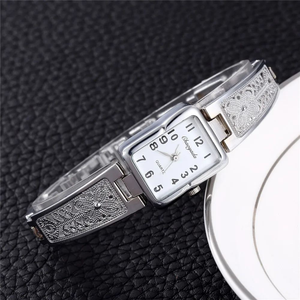 2025 Women Watches Top Brand Luxury Wristwatches Ladies Fashion Gold Stainless Steel Bracelet Watch Female Elegant Clock Women